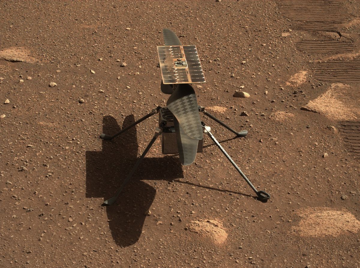 Mars’ın ilk helikopterinin yaratıcılığını çevrimiçi nasıl izleyebilirim?