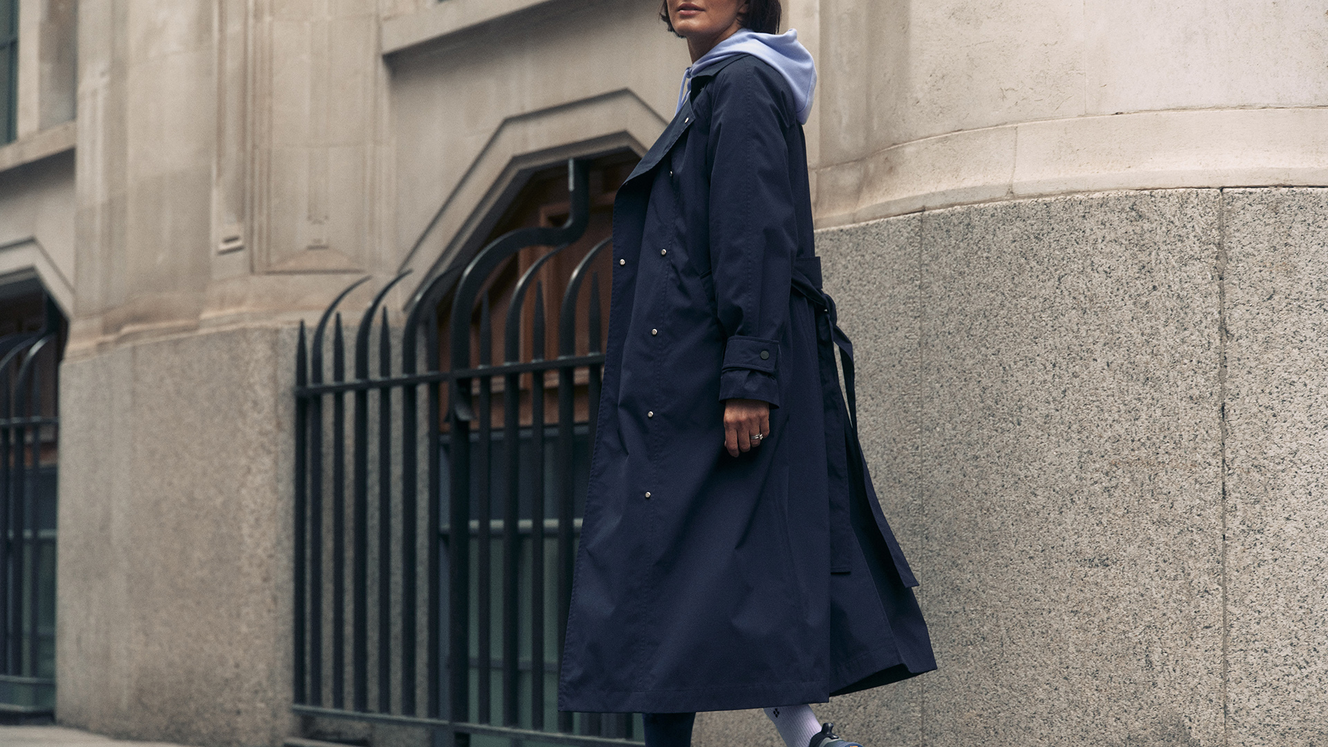Sweaty Betty Motion Waterproof Trench Coat