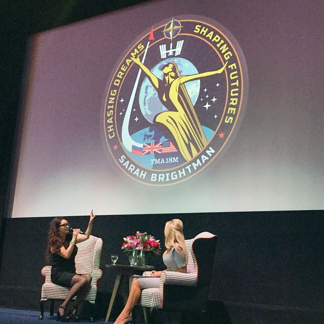 Sarah Brightman Space Mission Patch