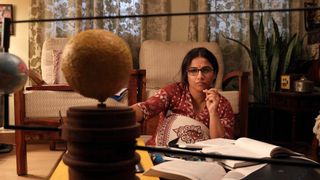 Tara Shinde (played by Vidya Balan) develops a unique approach to reaching Mars in "Mission Mangal."