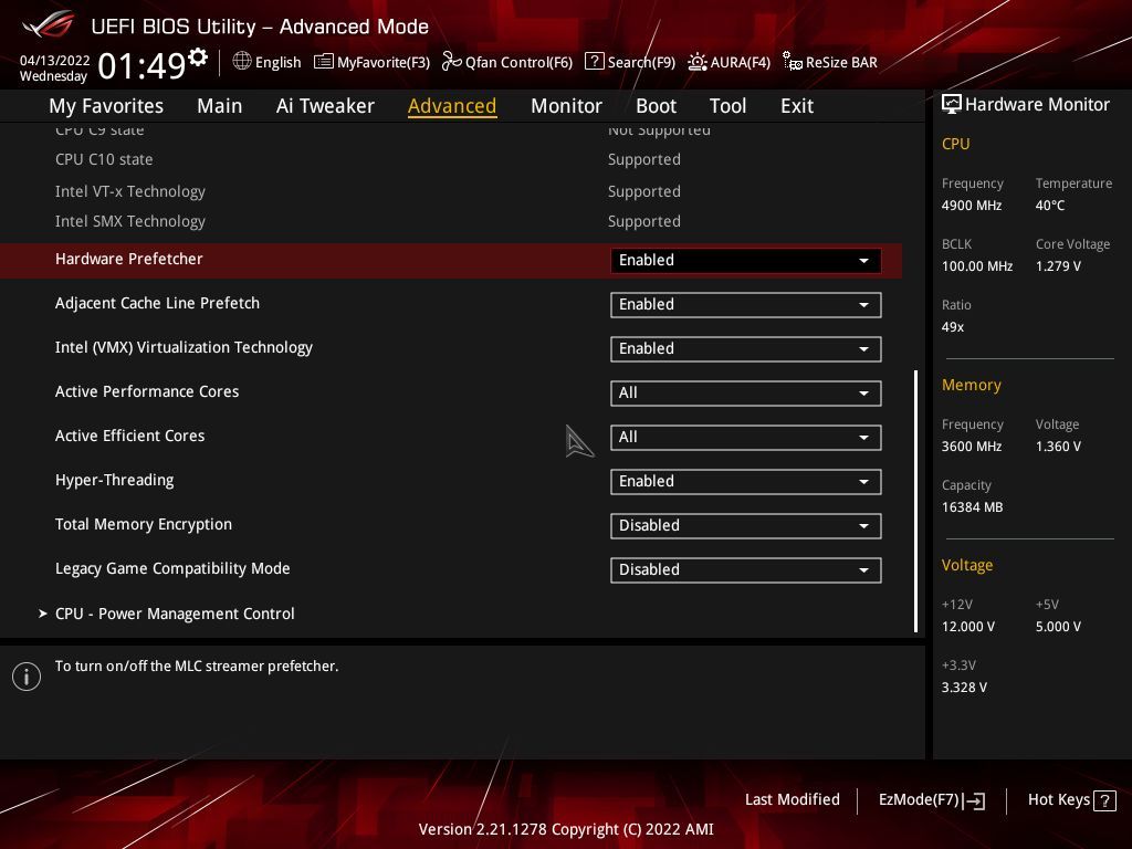 Asus ROG Strix B660-A Gaming WIFI D4