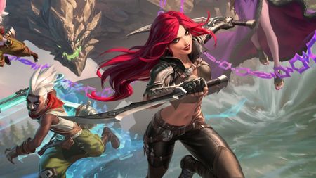 League of Legends key art detail