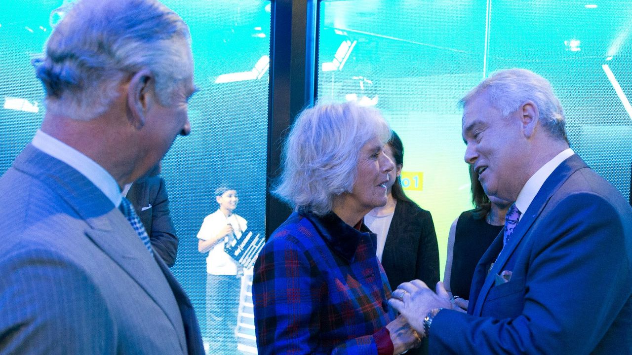 Prince Charles, Eamonn Holmes and Duchess Camilla