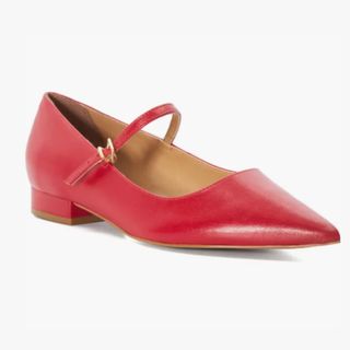 Dune London red ballet flats