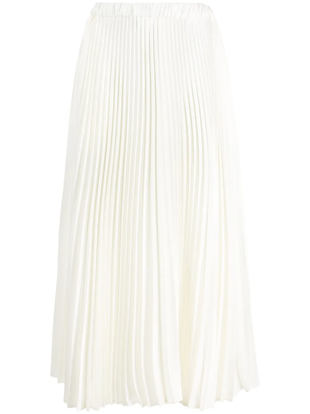 Jil Sander Pleated Mid-Length Skirt | 36