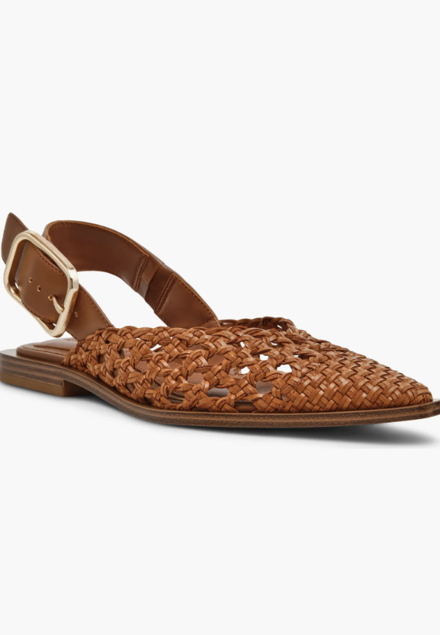 Steve Madden, Shay Pointed Toe Slingback Flat (Were $109)