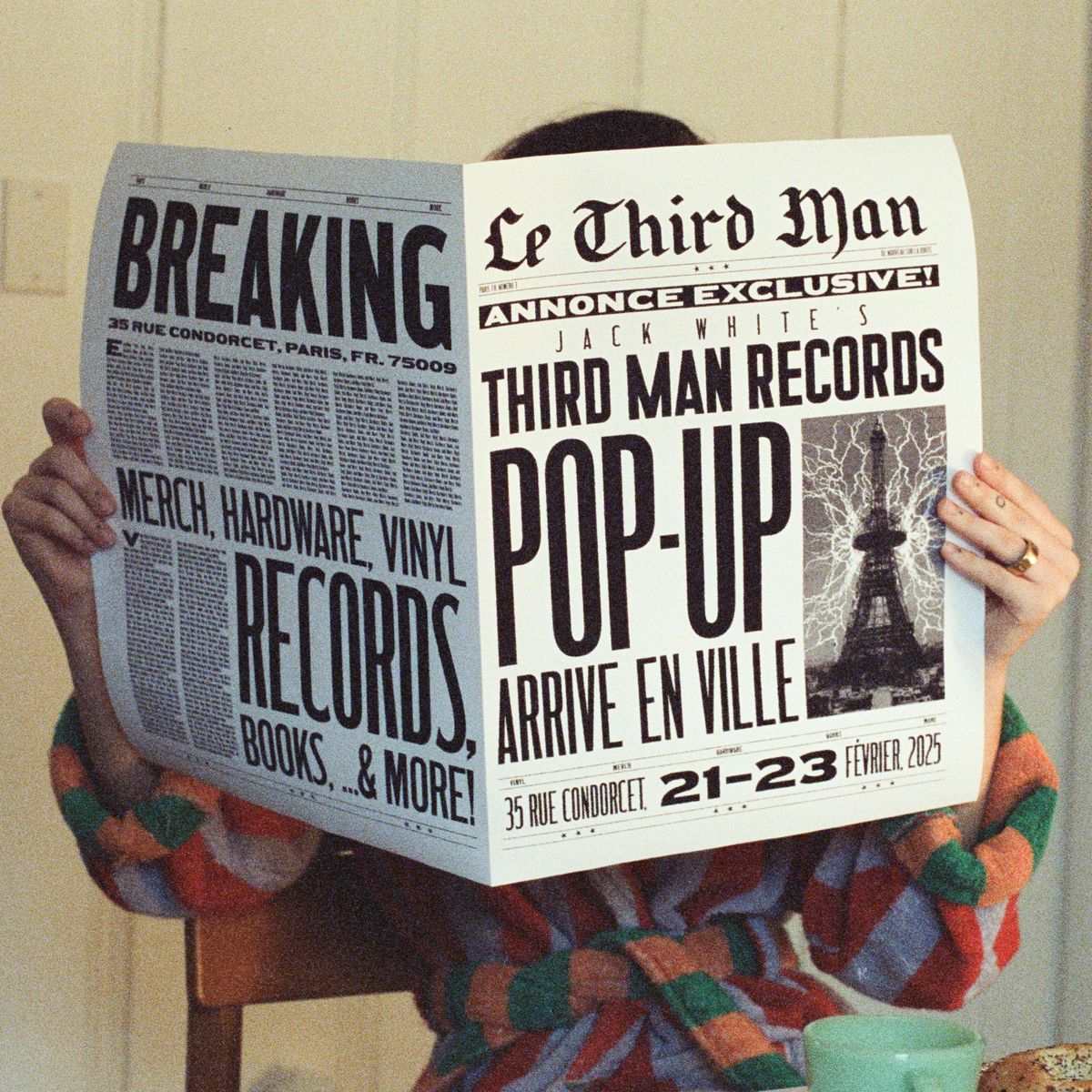 <div>Jack White's Third Man Records opens a Paris pop-up</div>