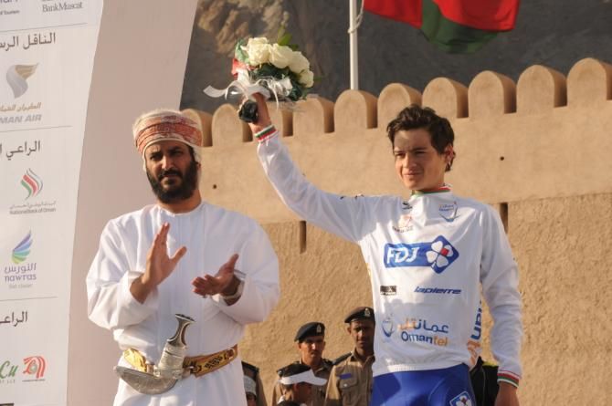 Kenny Elissonde (FDJ) had a fine day and took the best young rider's jersey