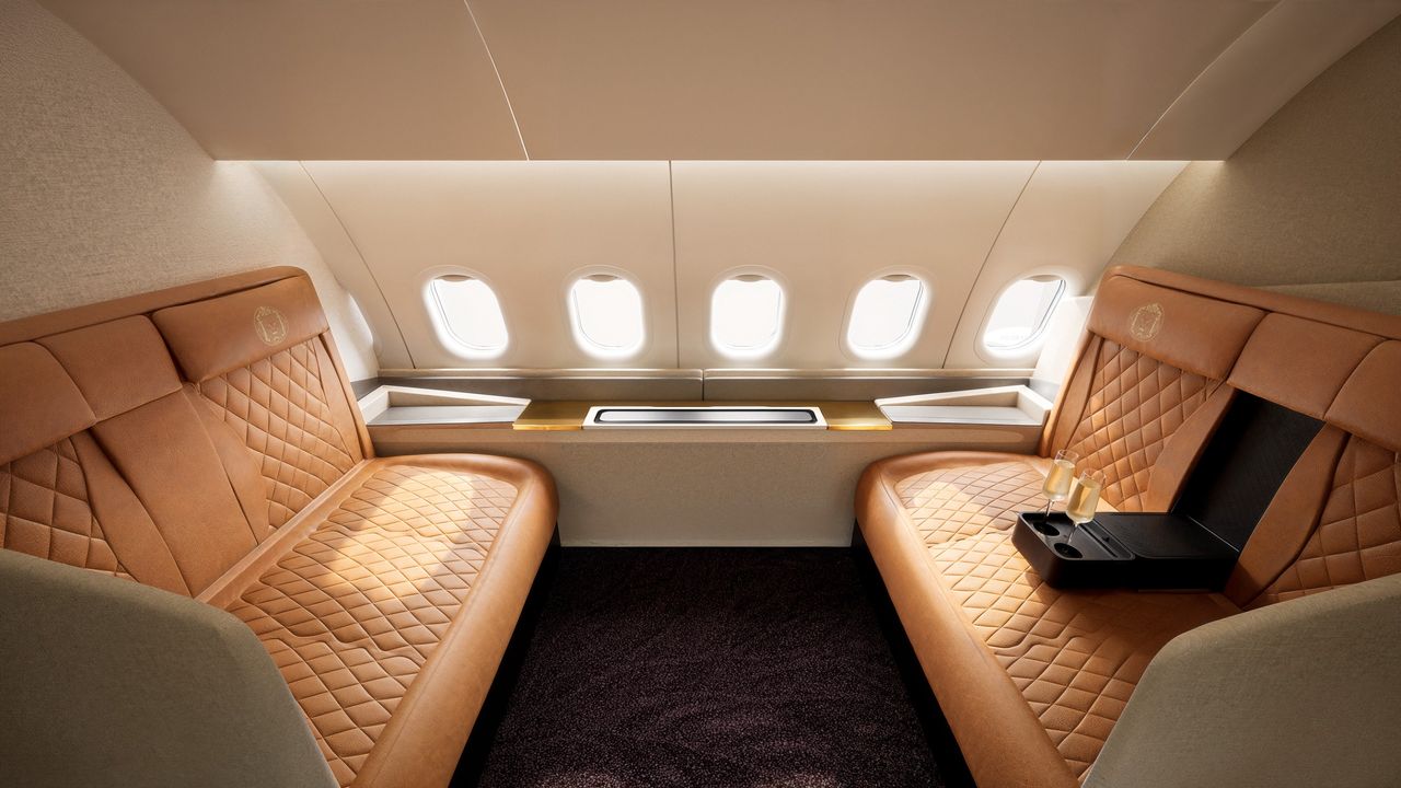 Inside the Airbus