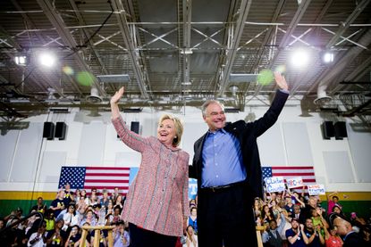 Hillary Clinton chooses her running mate.