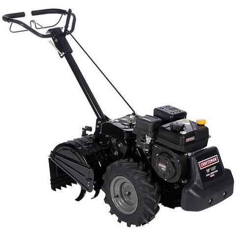 Craftsman 208 Cc Dual Rotating Rear Tine Tiller Review Pros