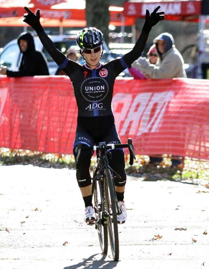 A well-deserved victory for Arley Kemmerer (C3-Twenty20 Cycling) at Supercross Cup 1