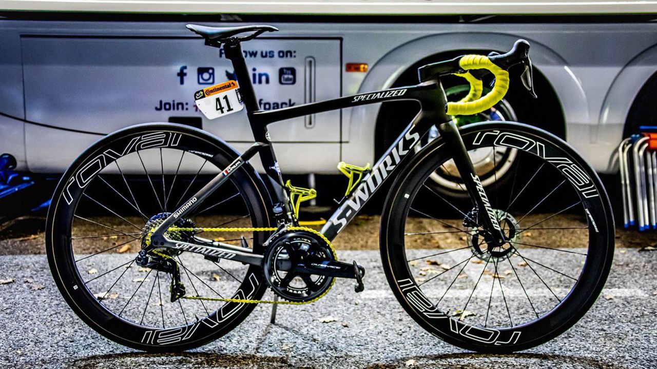 Julian Alaphilippe's Specialized Tarmac SL7