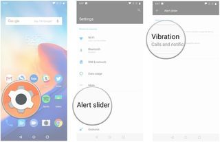 How to customize the alert slider on a OnePlus phone