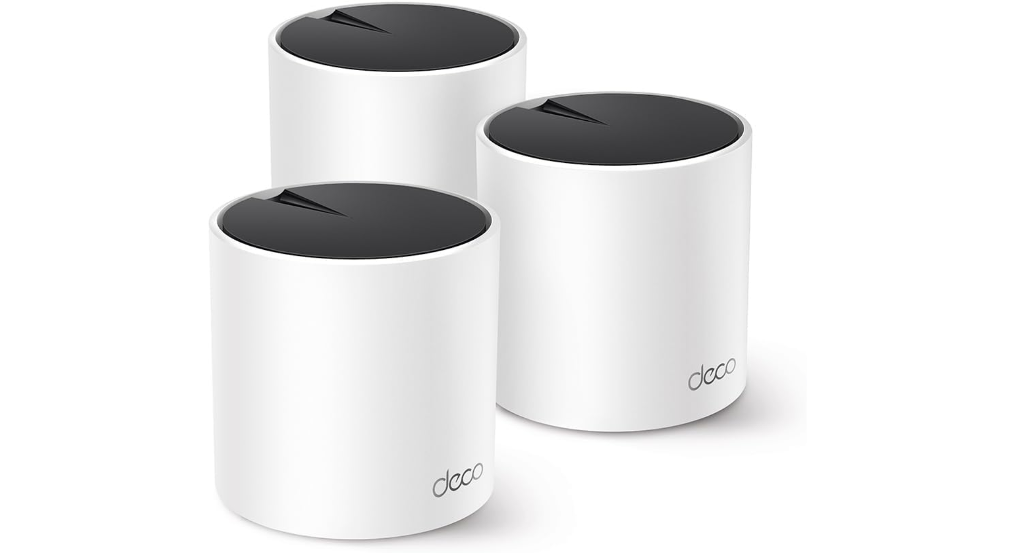 Three TP-Link Deco X55 modules