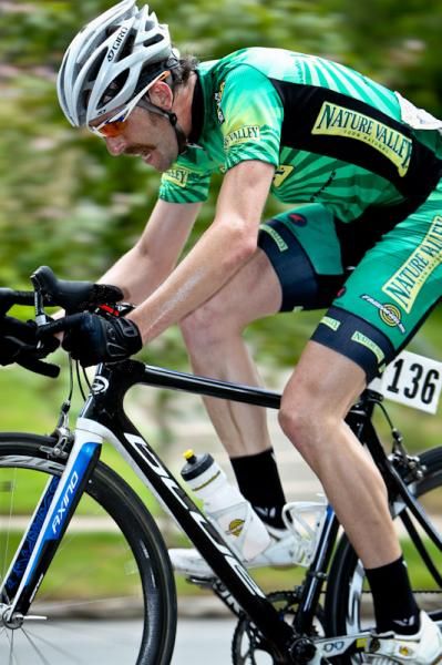 Timothy Rugg (Nature Valley Pro Ride) working in the break.