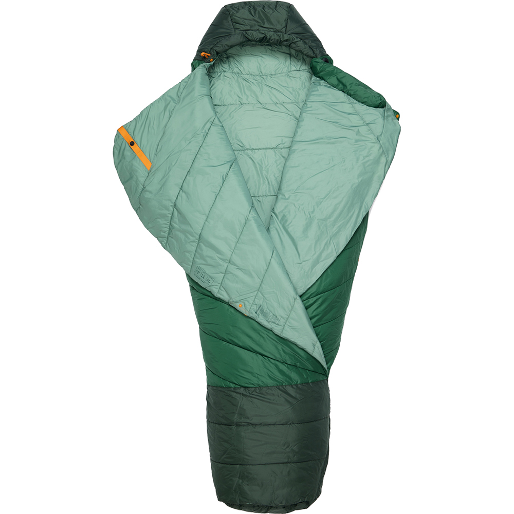 Marmot sleeping bag on white background