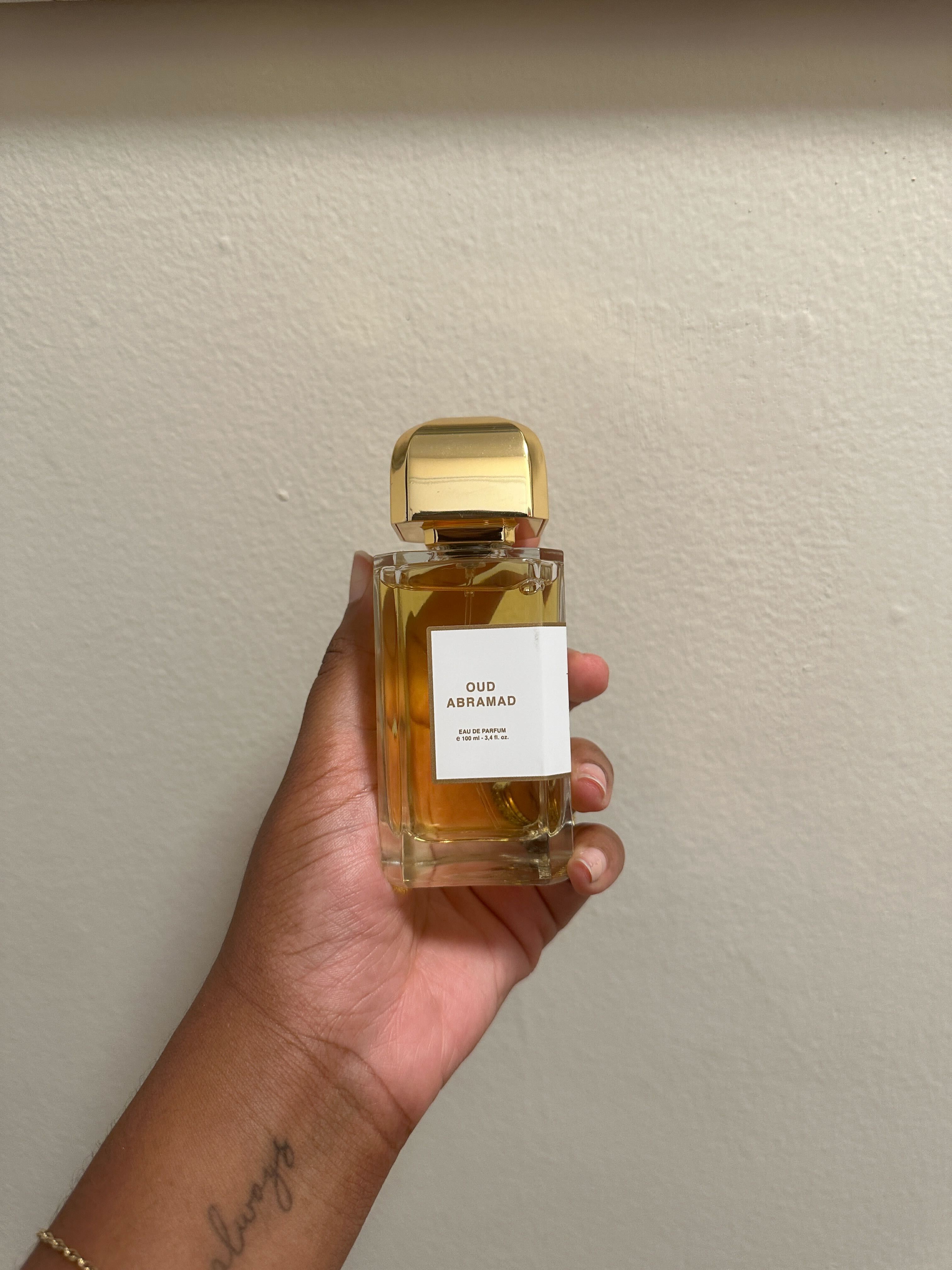 Ariel Baker testing BDK perfume
