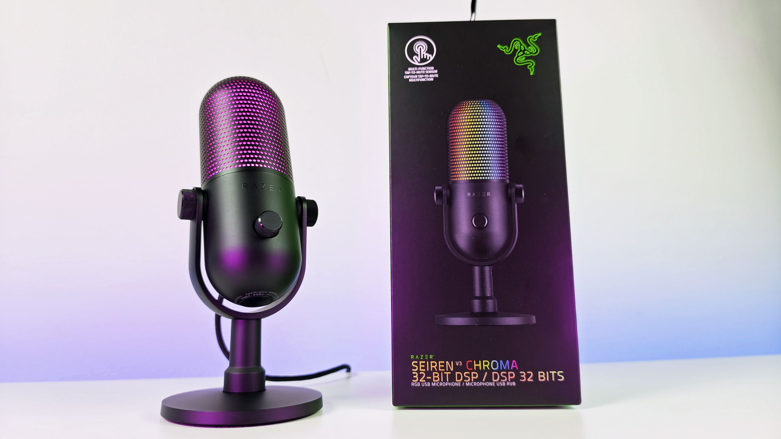 Razer Seiren V3 Chroma 32‑Bit DSP review: RGB meets real broadcast power — and it actually sounds amazing