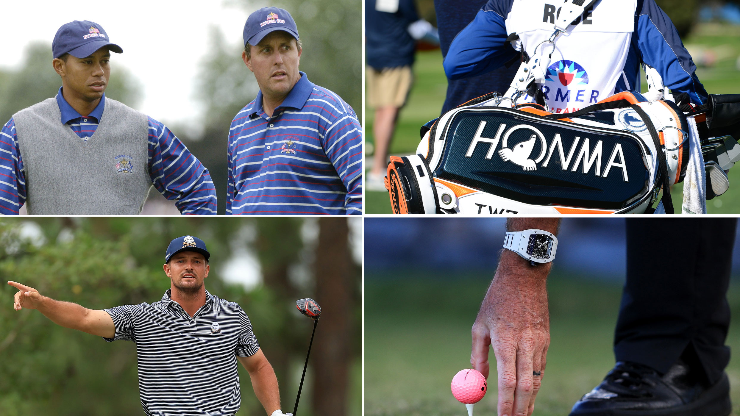 Equipment disasters on tour in golf