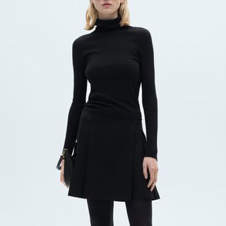 Mango black turtleneck 