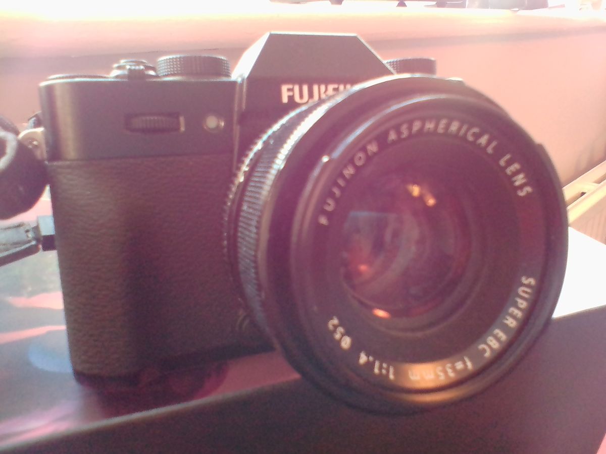 This is what you get if you try to take a close-up: an out-of-focus image. There&rsquo;s more wrong here too, including very poor contrast and a colour skew.