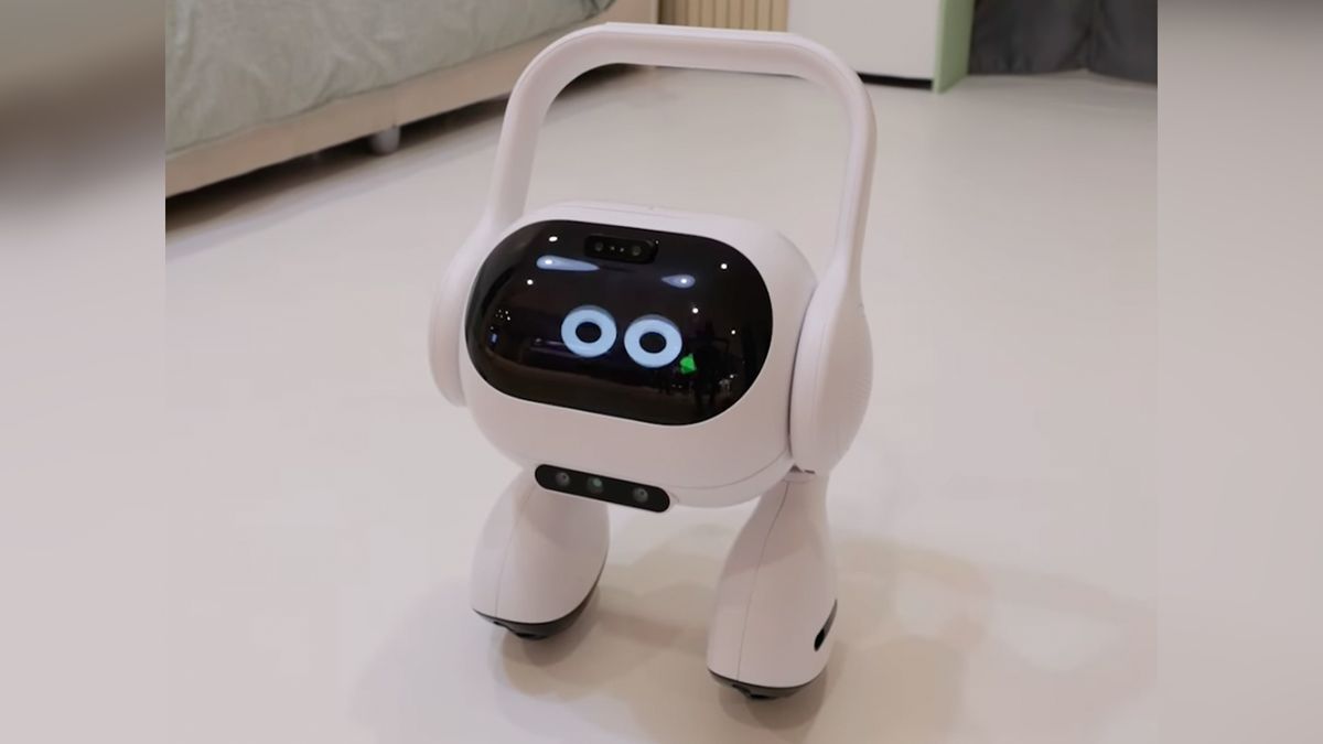 LG Self-Driving AI Home Hub robot