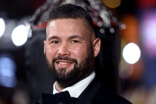 Tony Bellew attends the "Creed III" European Premiere at Cineworld Leicester Square on February 15, 2023