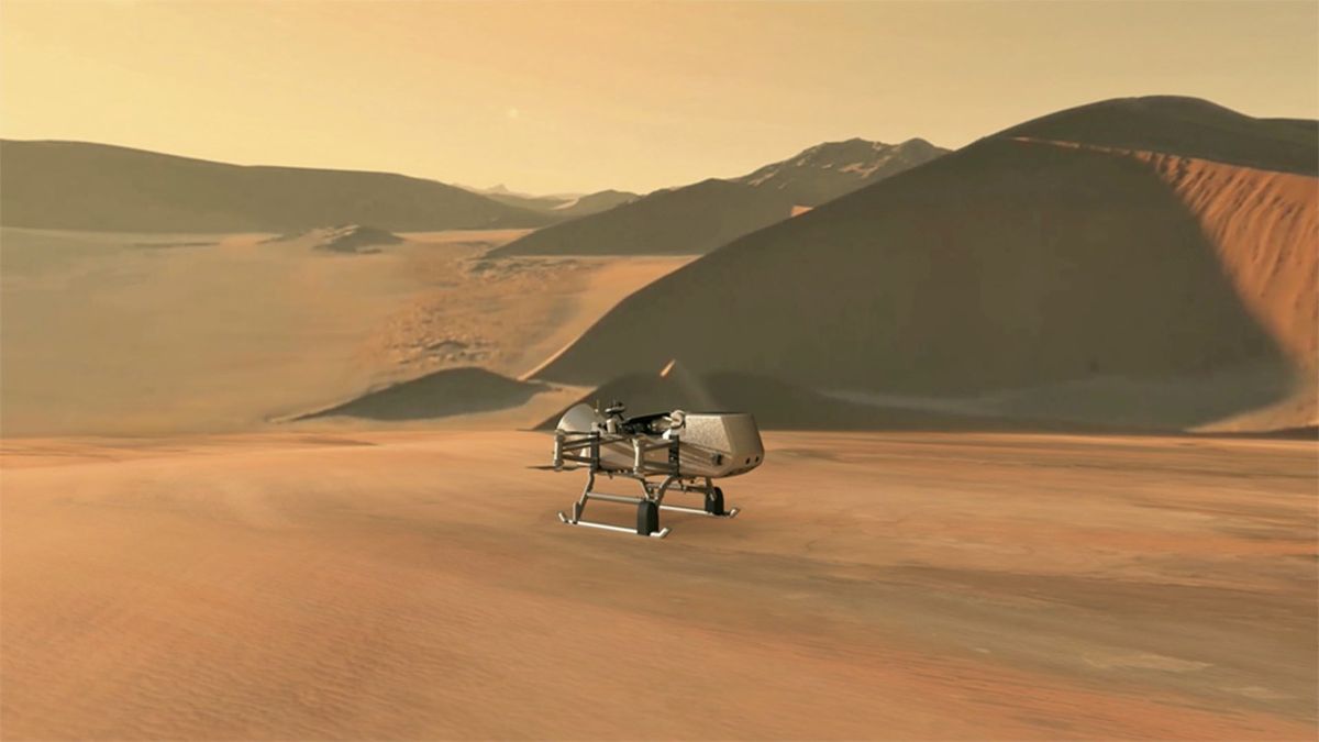 Saturn moon Titan could hold the clues to life's origin. This NASA drone could find them