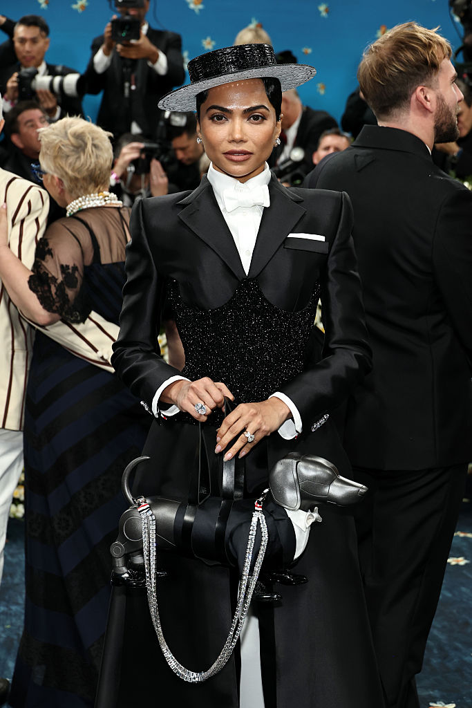 Mona Patel attends the 2025 Met Gala Celebrating "Superfine: Tailoring Black Style" at Metropolitan Museum of Art