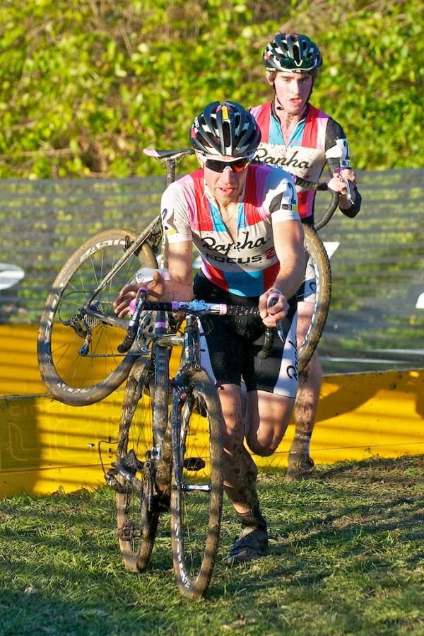 Powers and McDonald created an imposing team duo at the front.