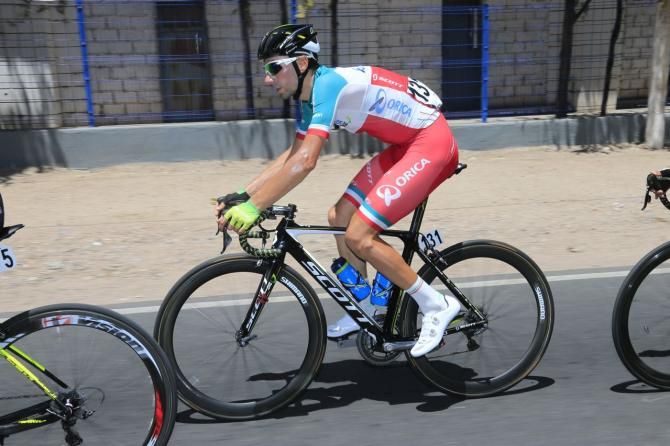 Italian national champion Ivan Santaromita (Orica-GreenEdge)