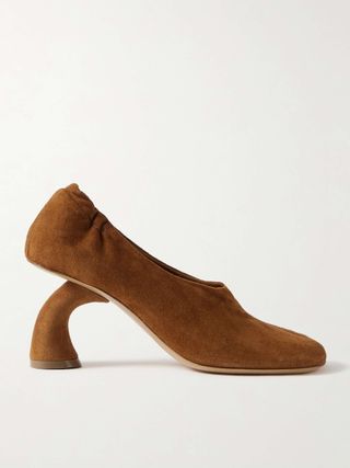 Suede Pumps