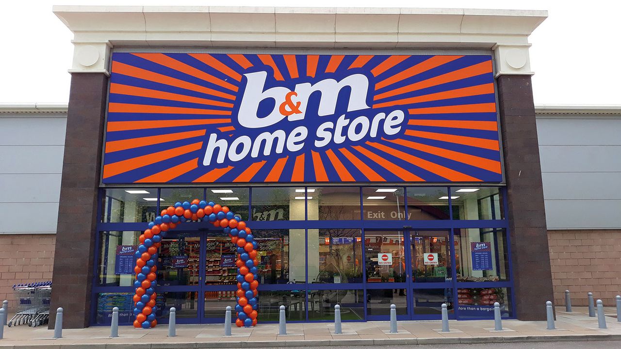 B&amp;amp;M Bargains shop