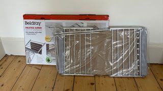 Beldray Winged Heated Electric Clothes Airer unboxed