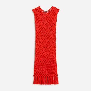 Macramé Midi Dress