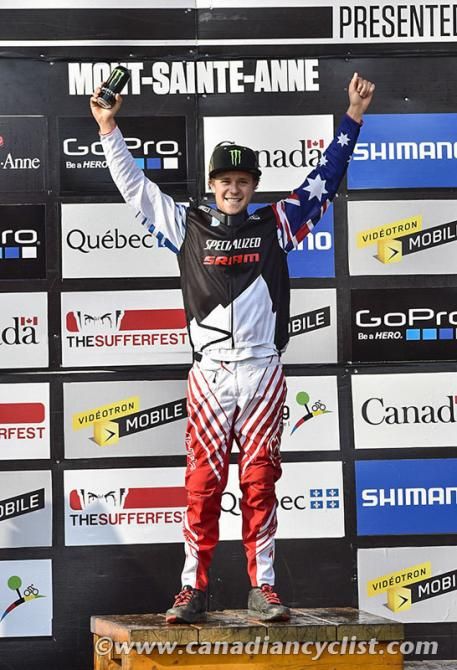 World Cup leader Troy Brosnan.