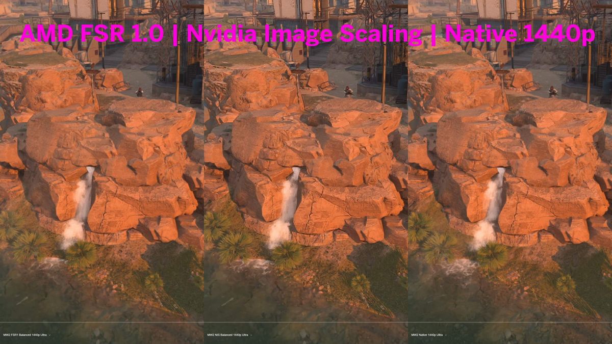 Comparison shots of Modern Warfare 2 using ICAT