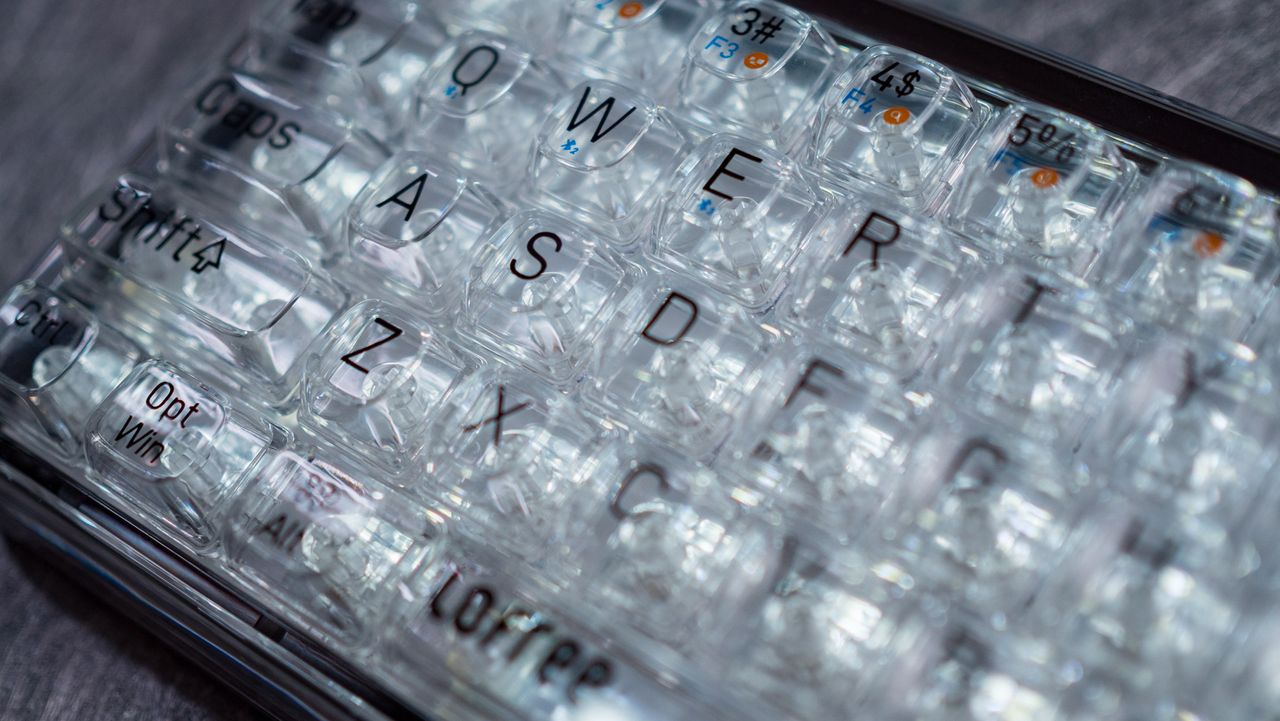Lofree 1% mechanical keyboard