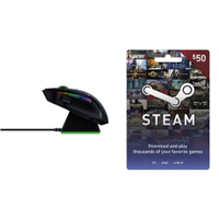 Razer Basilisk Ultimate wireless gaming mouse and dock + $50 Steam gift card: $219.99