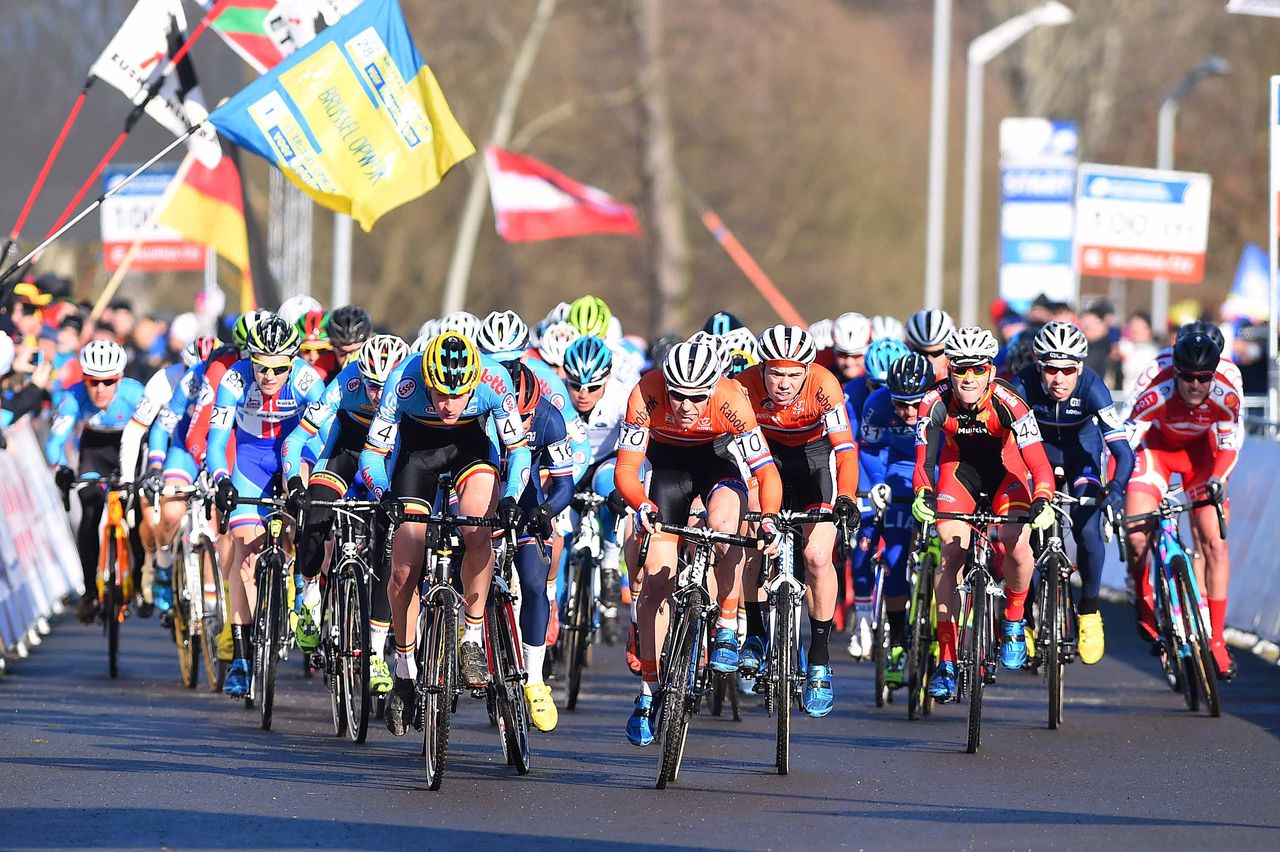 The start of the U23 race