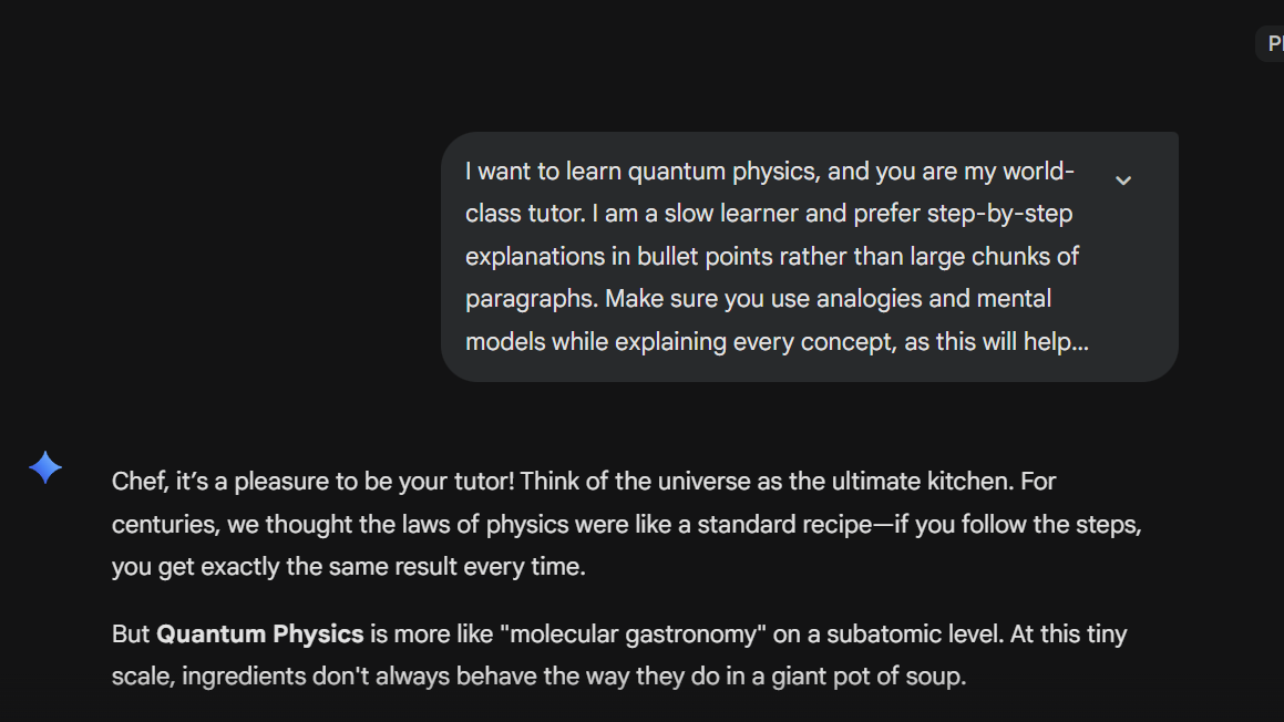 How to teach Gemini your learning style to understand any topic 10x faster with custom analogies and daily quizzes