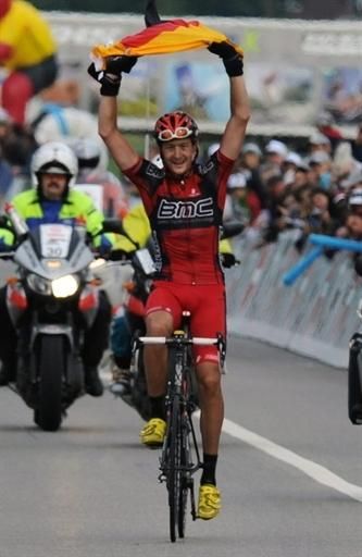 Marcus Burghardt (BMC) claims stage 7 of the Tour de Suisse