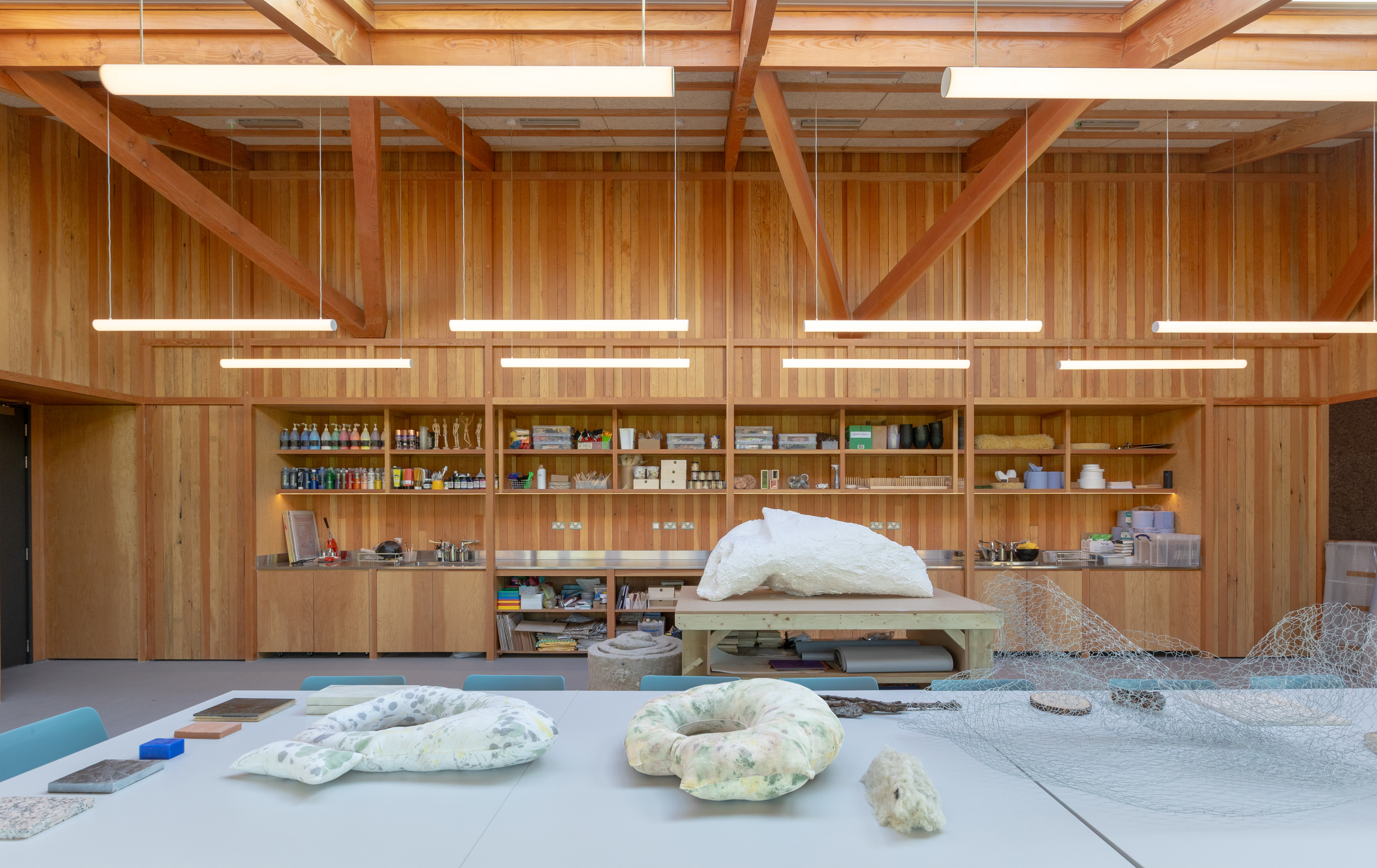 DSDHA Sheep Field Barn at Henry Moore Studios &amp;amp; Gardens