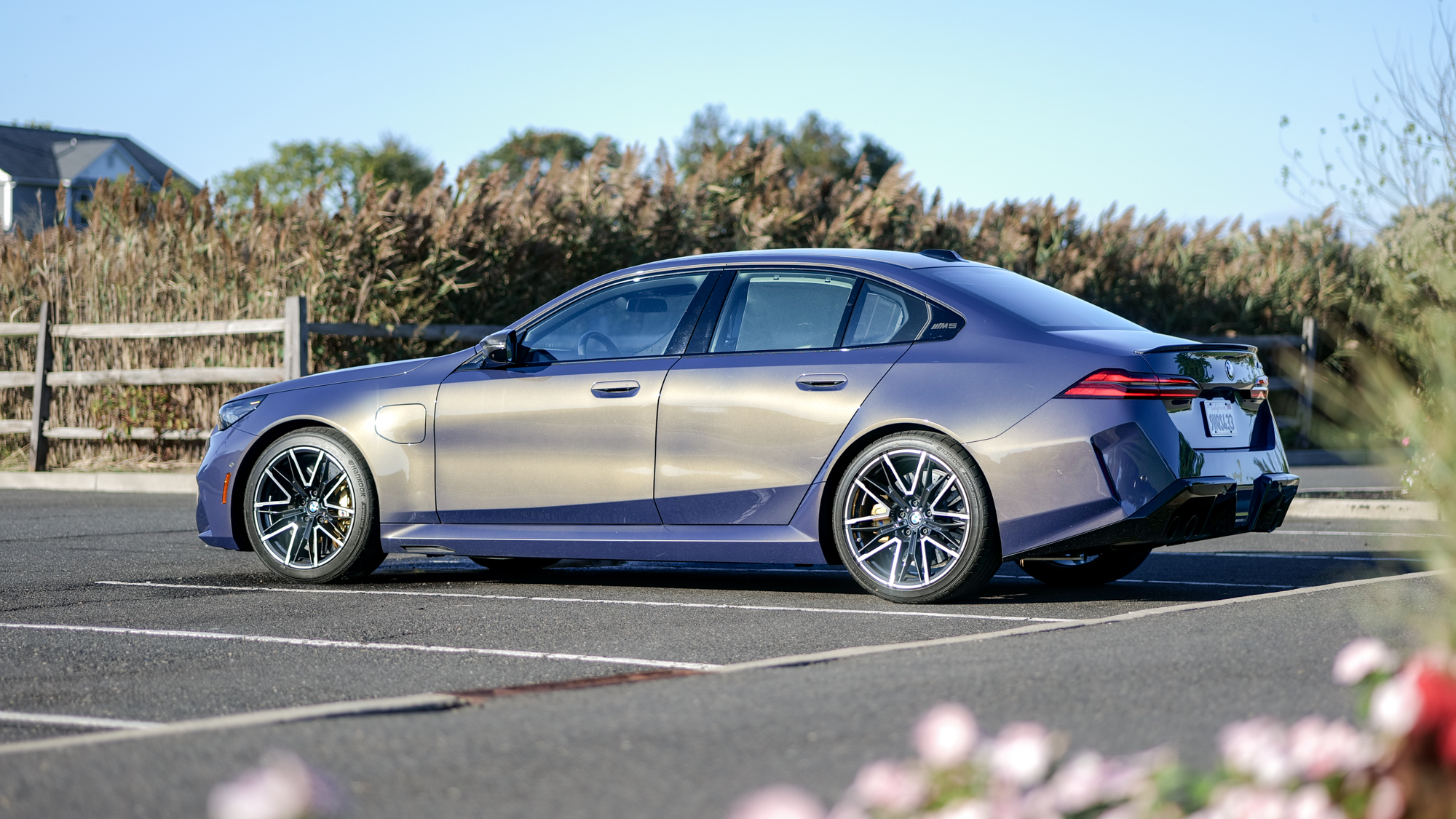 2025 BMW M5 test drive.