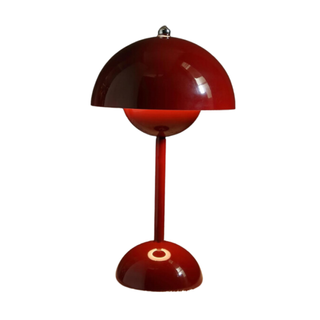 moody modernist lacquer lamp