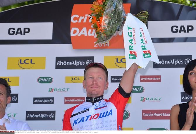 Stage winner Yury Trofimov