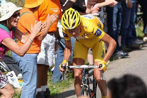 Michael Rasmussen was in yellow when he was yanked from the 2007 Tour de France by his team following contradictions about his reported whereabouts prior to the Tour.