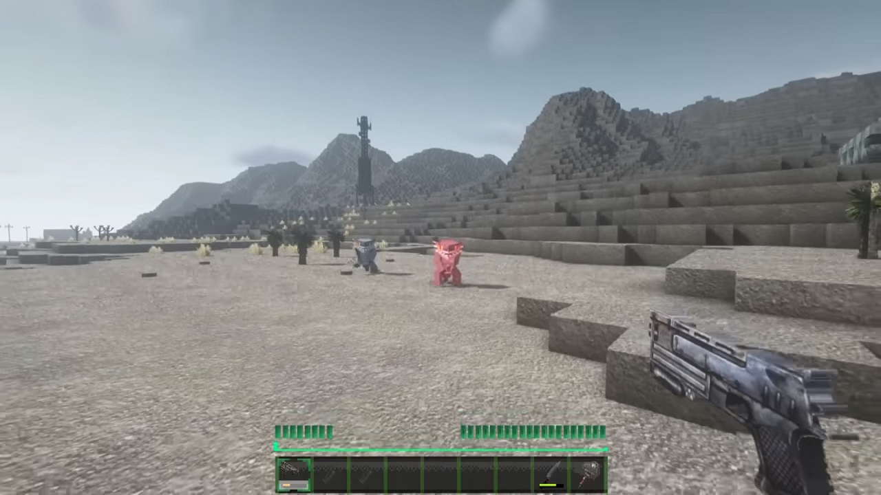 Minecraft Mod Fallout: New Vegas