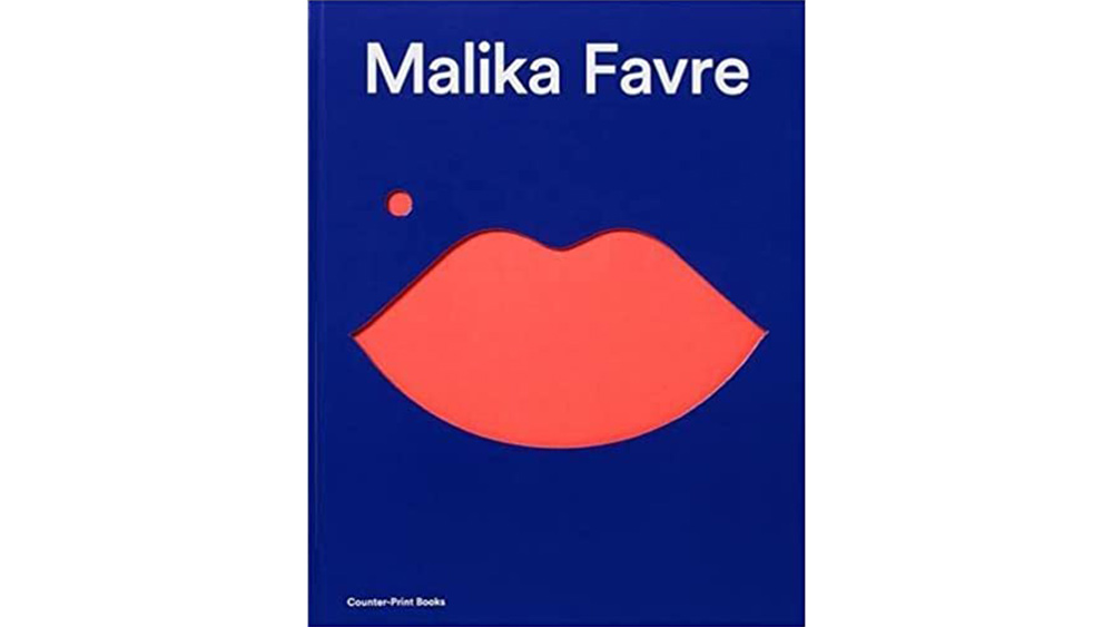 Cover shot of one of the best graphic design books, Malika Favre Expanded Edition